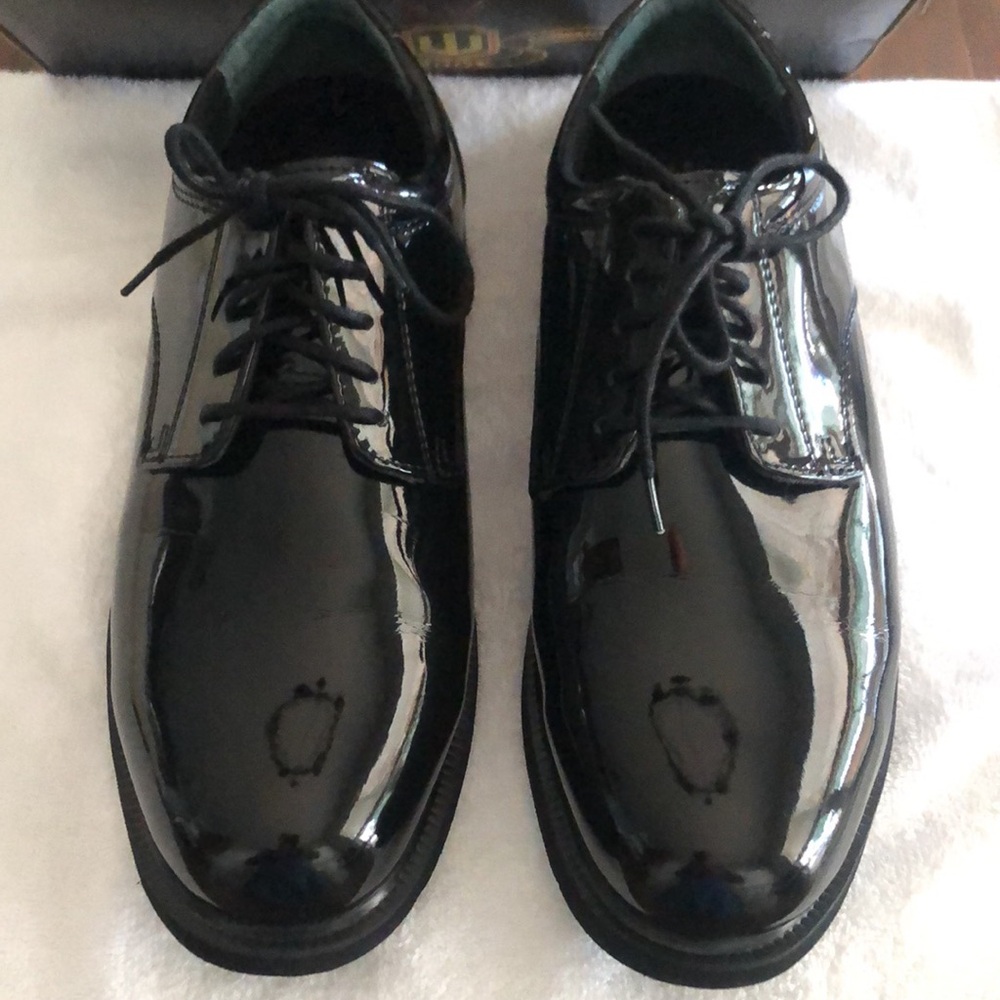 Thorogood Mens Uniform Classics Poromeric Oxford Dress Shoe Size 10 wide - Picture 2 of 6